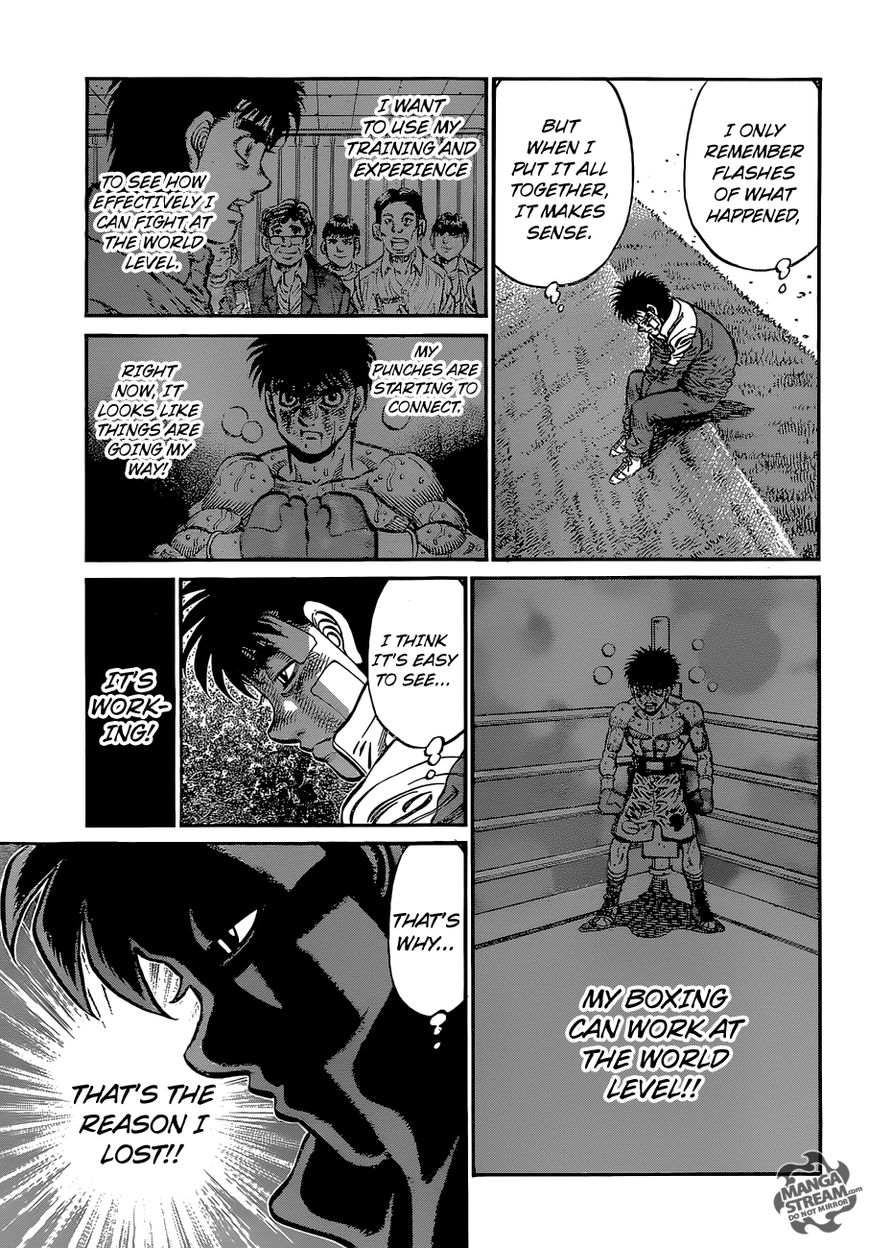 Hajime no Ippo Chapter 1073 page 13 - Chapter 1073 : Before the Return
