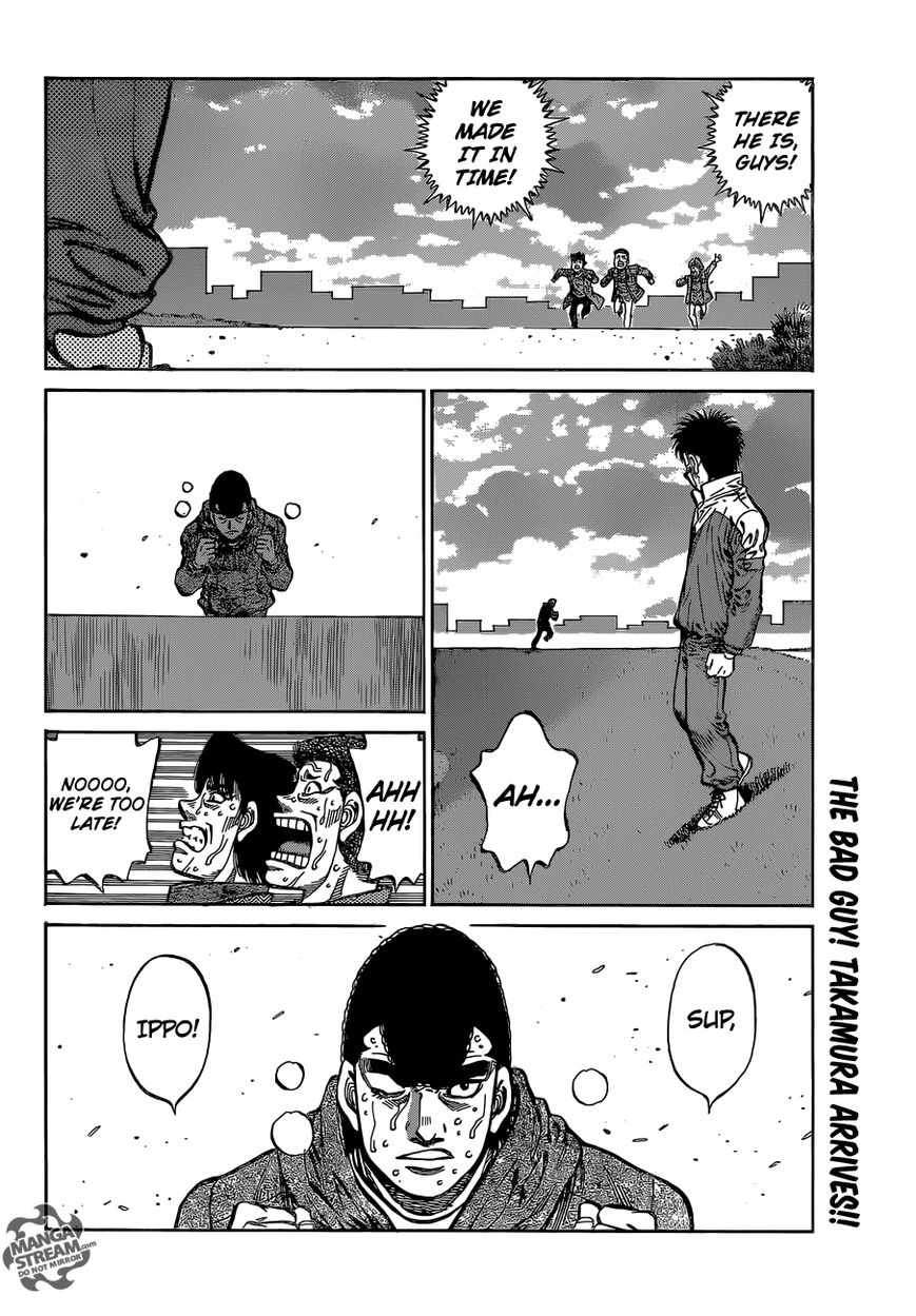 Hajime no Ippo Chapter 1073 page 17 - Chapter 1073 : Before the Return