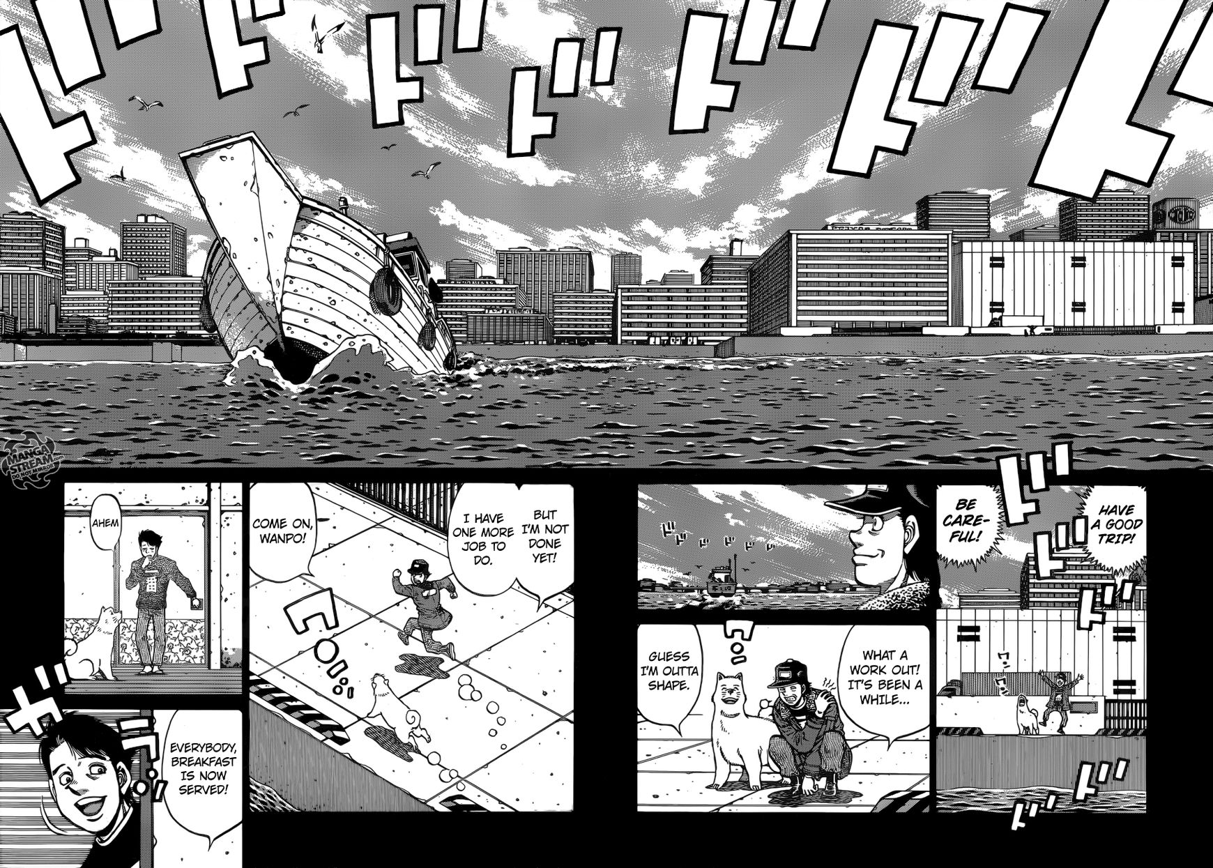 Hajime no Ippo Chapter 1073 page 3 - Chapter 1073 : Before the Return