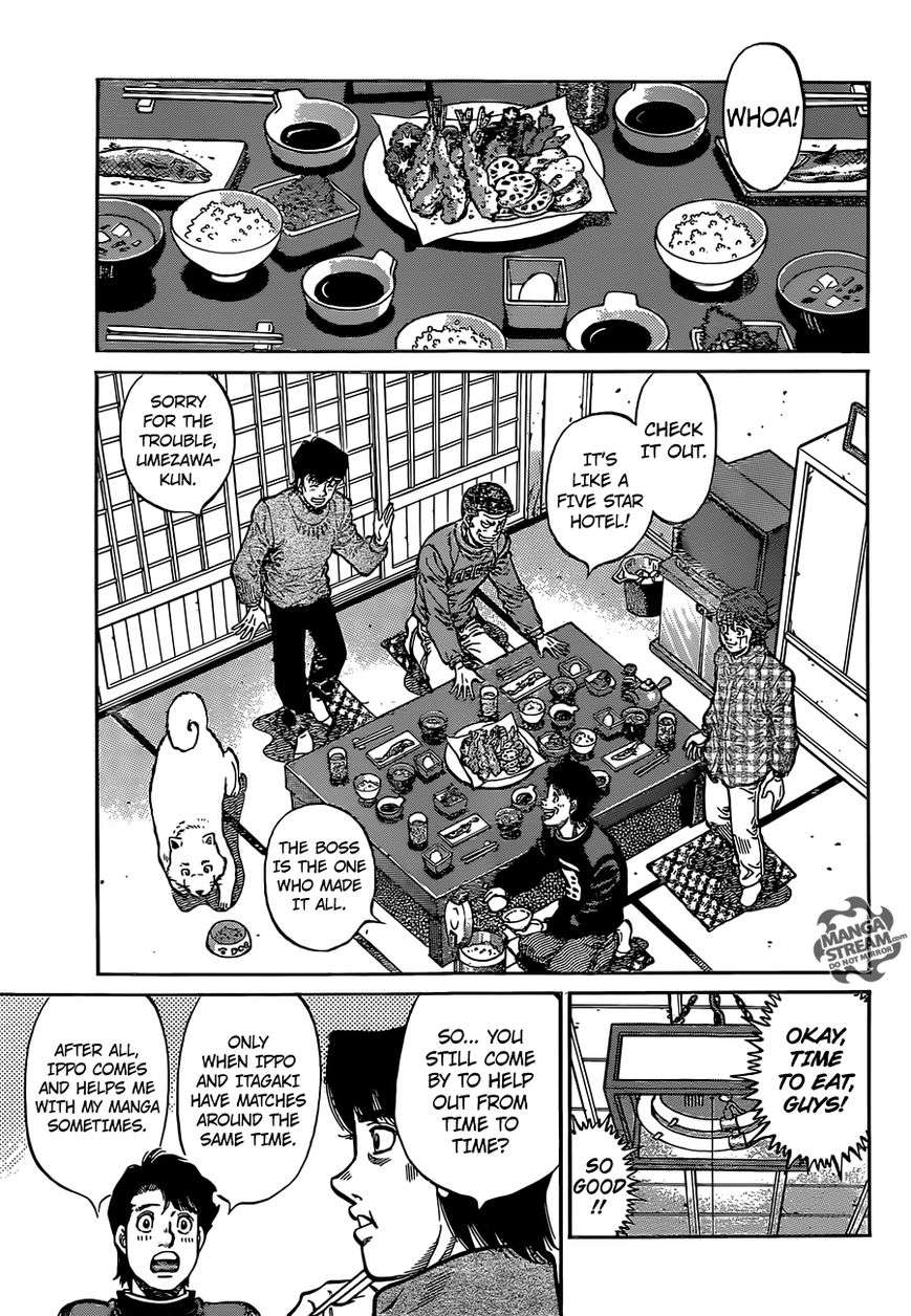 Hajime no Ippo Chapter 1073 page 5 - Chapter 1073 : Before the Return