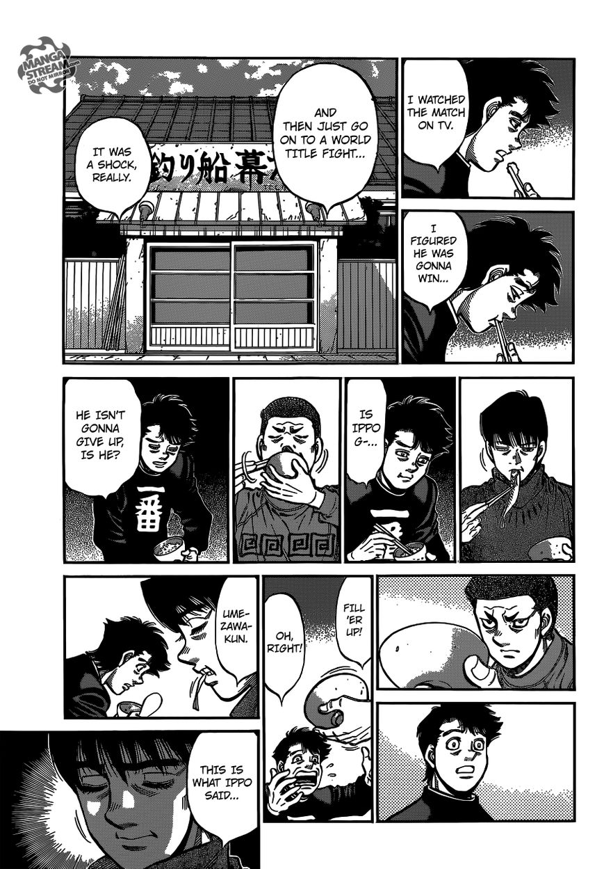 Hajime no Ippo Chapter 1073 page 7 - Chapter 1073 : Before the Return