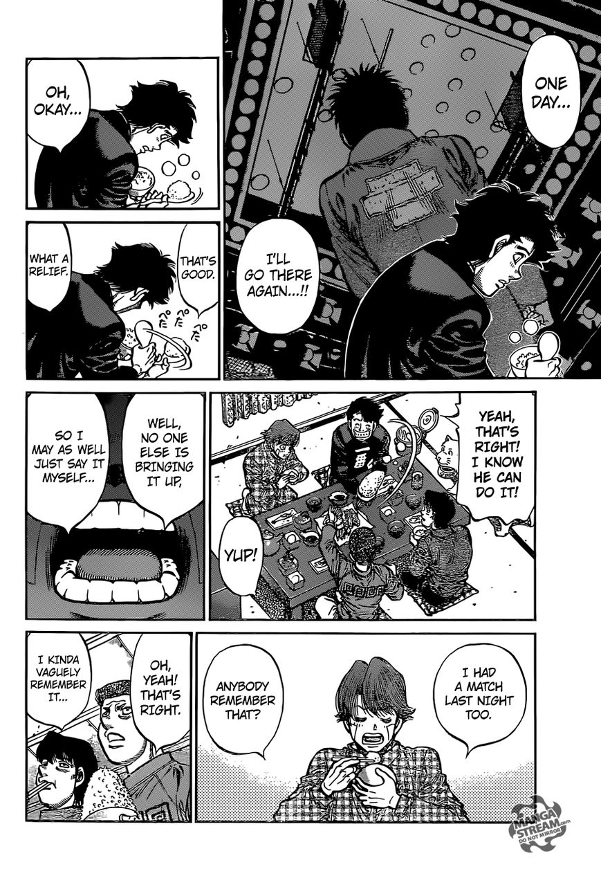 Hajime no Ippo Chapter 1073 page 8 - Chapter 1073 : Before the Return