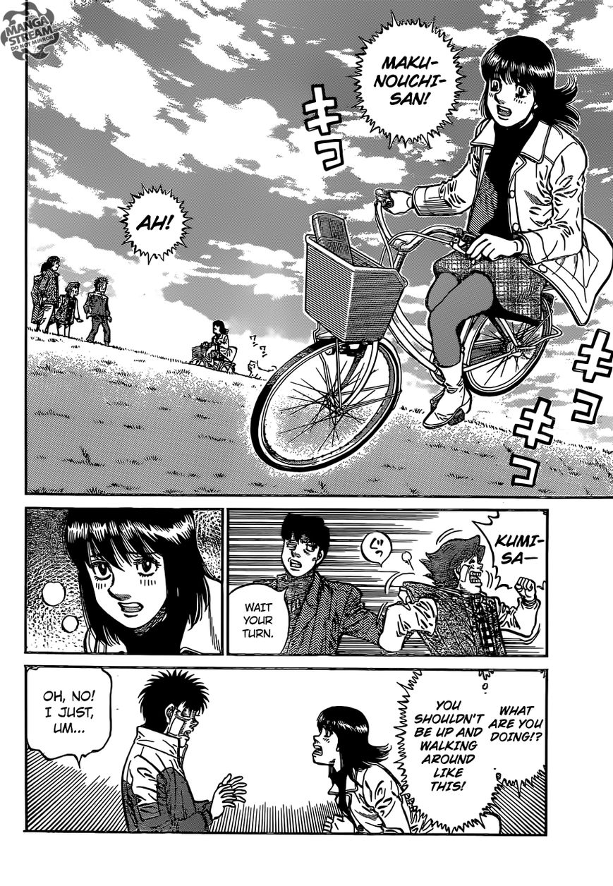 Hajime no Ippo Chapter 1074 page 10 - Chapter 1074 : Words od Wisdom From a Senpai