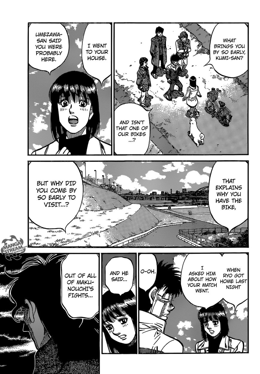 Hajime no Ippo Chapter 1074 page 11 - Chapter 1074 : Words od Wisdom From a Senpai