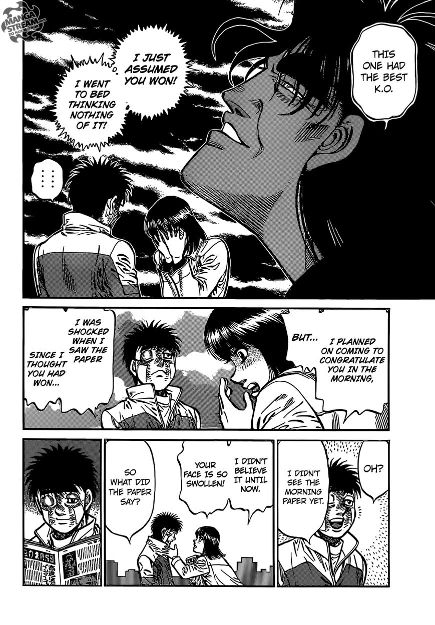 Hajime no Ippo Chapter 1074 page 12 - Chapter 1074 : Words od Wisdom From a Senpai