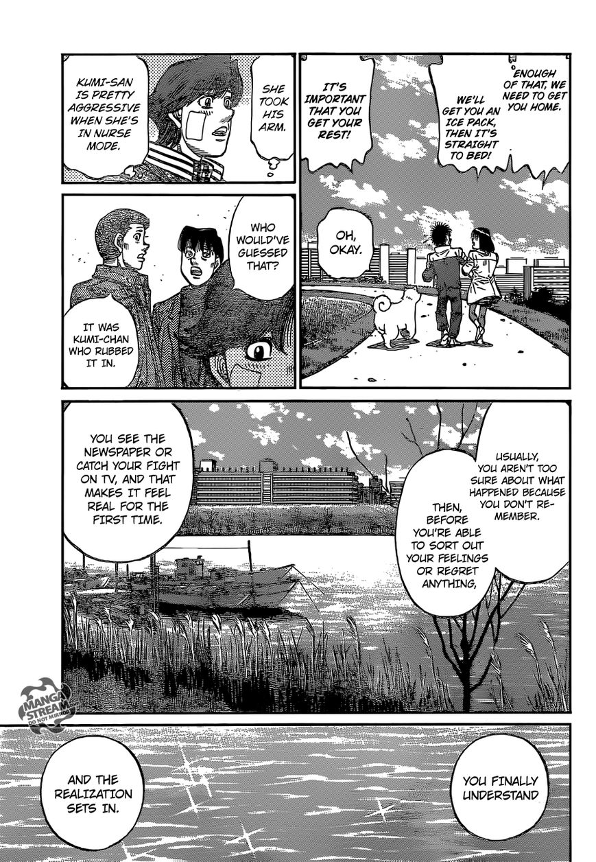 Hajime no Ippo Chapter 1074 page 15 - Chapter 1074 : Words od Wisdom From a Senpai
