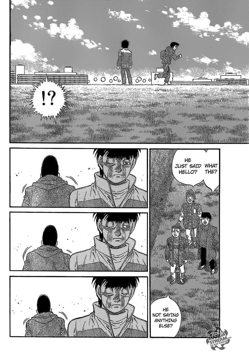 Hajime no Ippo Chapter 1074 page 4 - Chapter 1074 : Words od Wisdom From a Senpai