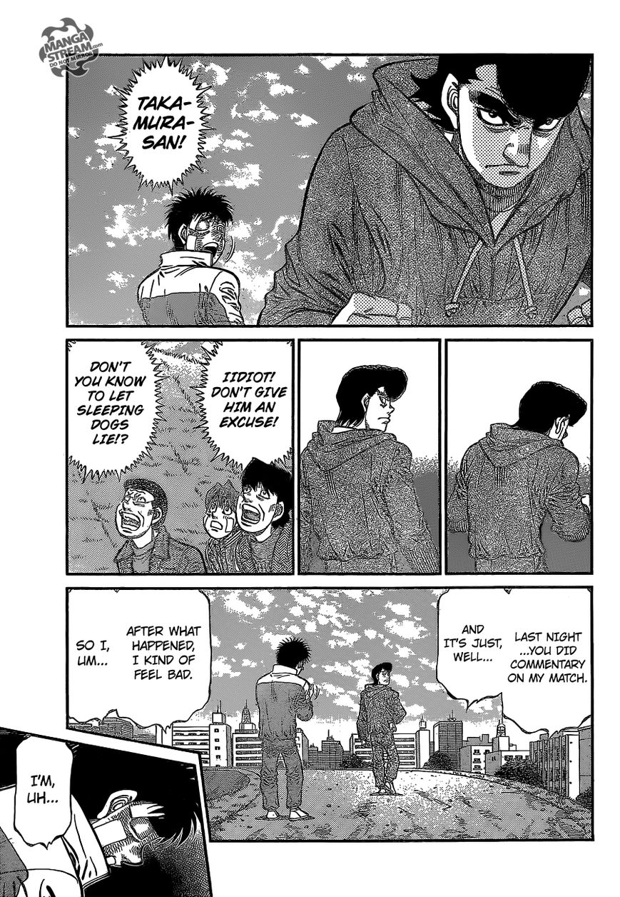 Hajime no Ippo Chapter 1074 page 5 - Chapter 1074 : Words od Wisdom From a Senpai
