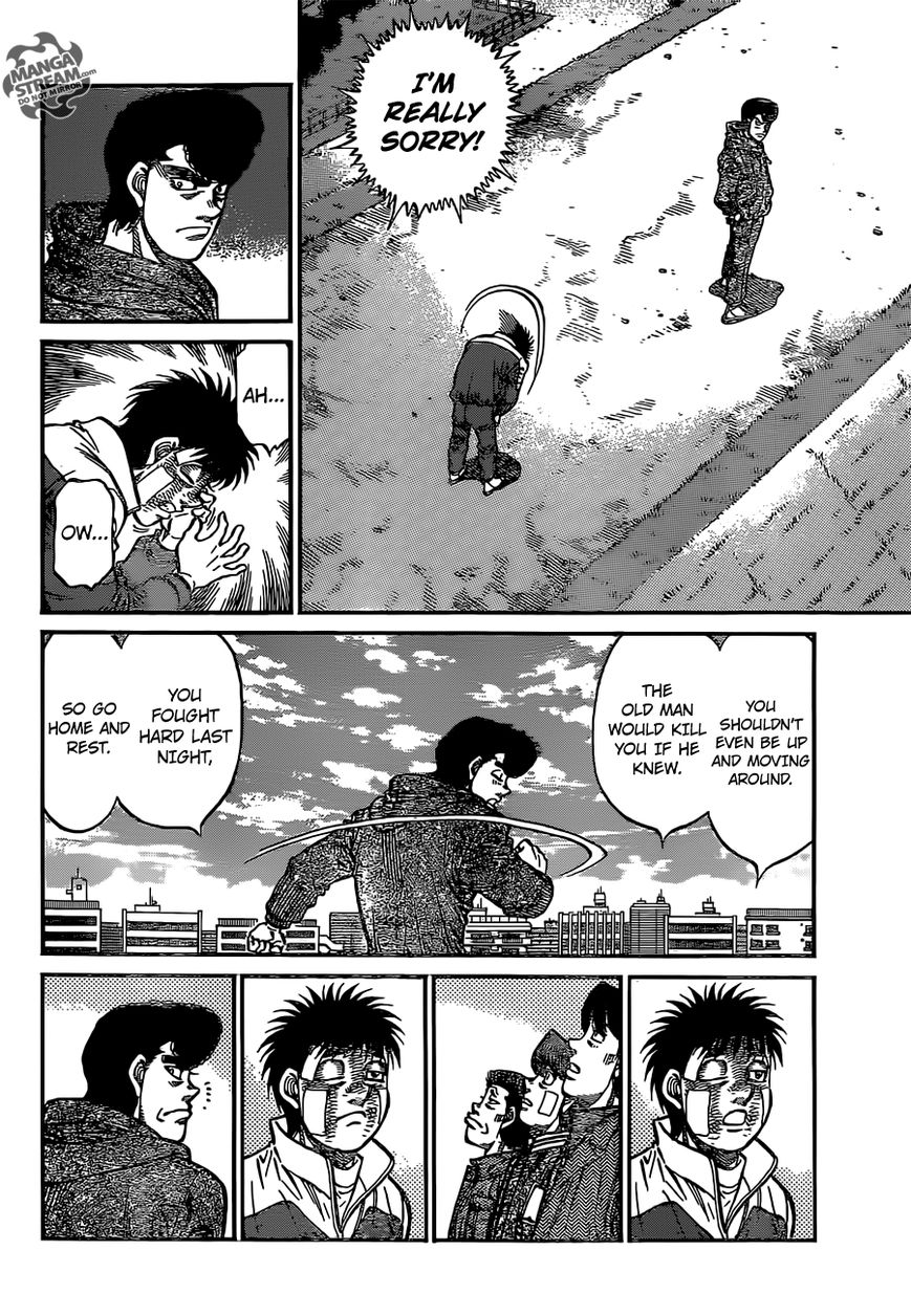 Hajime no Ippo Chapter 1074 page 6 - Chapter 1074 : Words od Wisdom From a Senpai