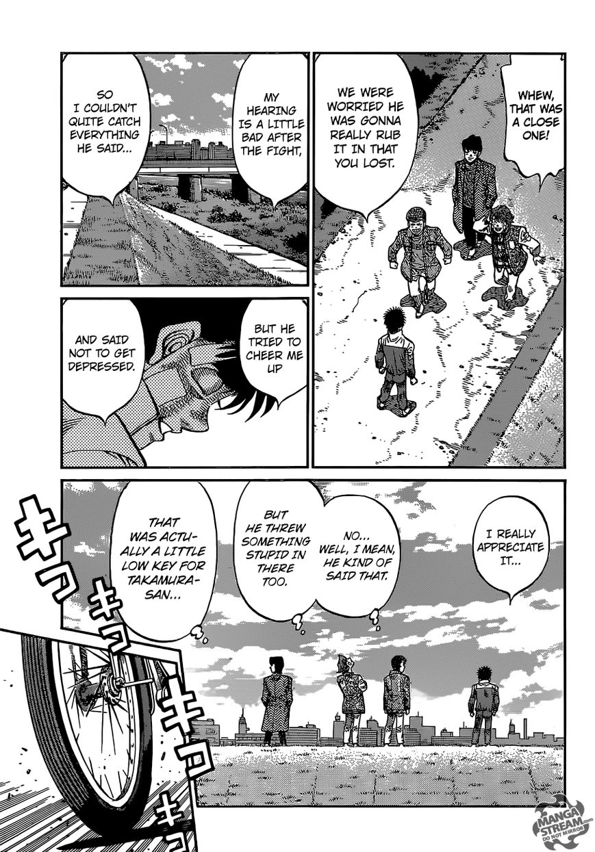 Hajime no Ippo Chapter 1074 page 9 - Chapter 1074 : Words od Wisdom From a Senpai