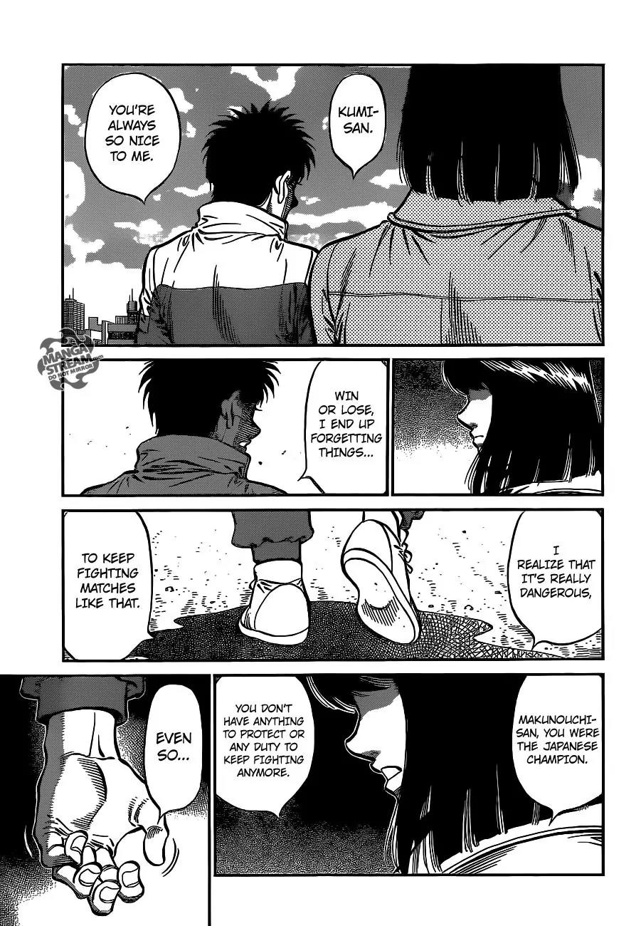 Hajime no Ippo Chapter 1075 page 10 - Chapter 1075 : Words of Resolve