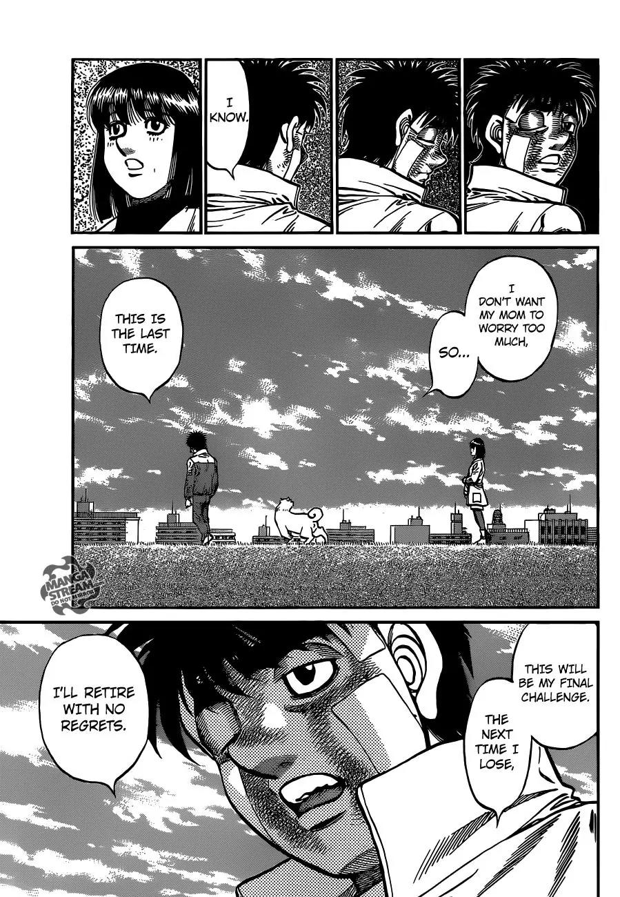 Hajime no Ippo Chapter 1075 page 14 - Chapter 1075 : Words of Resolve