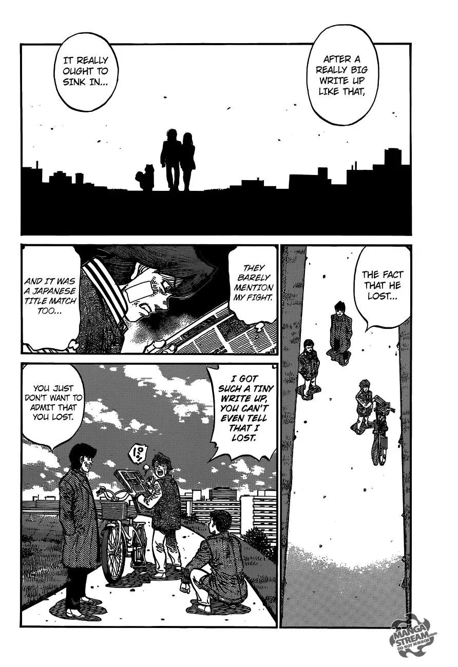 Hajime no Ippo Chapter 1075 page 3 - Chapter 1075 : Words of Resolve