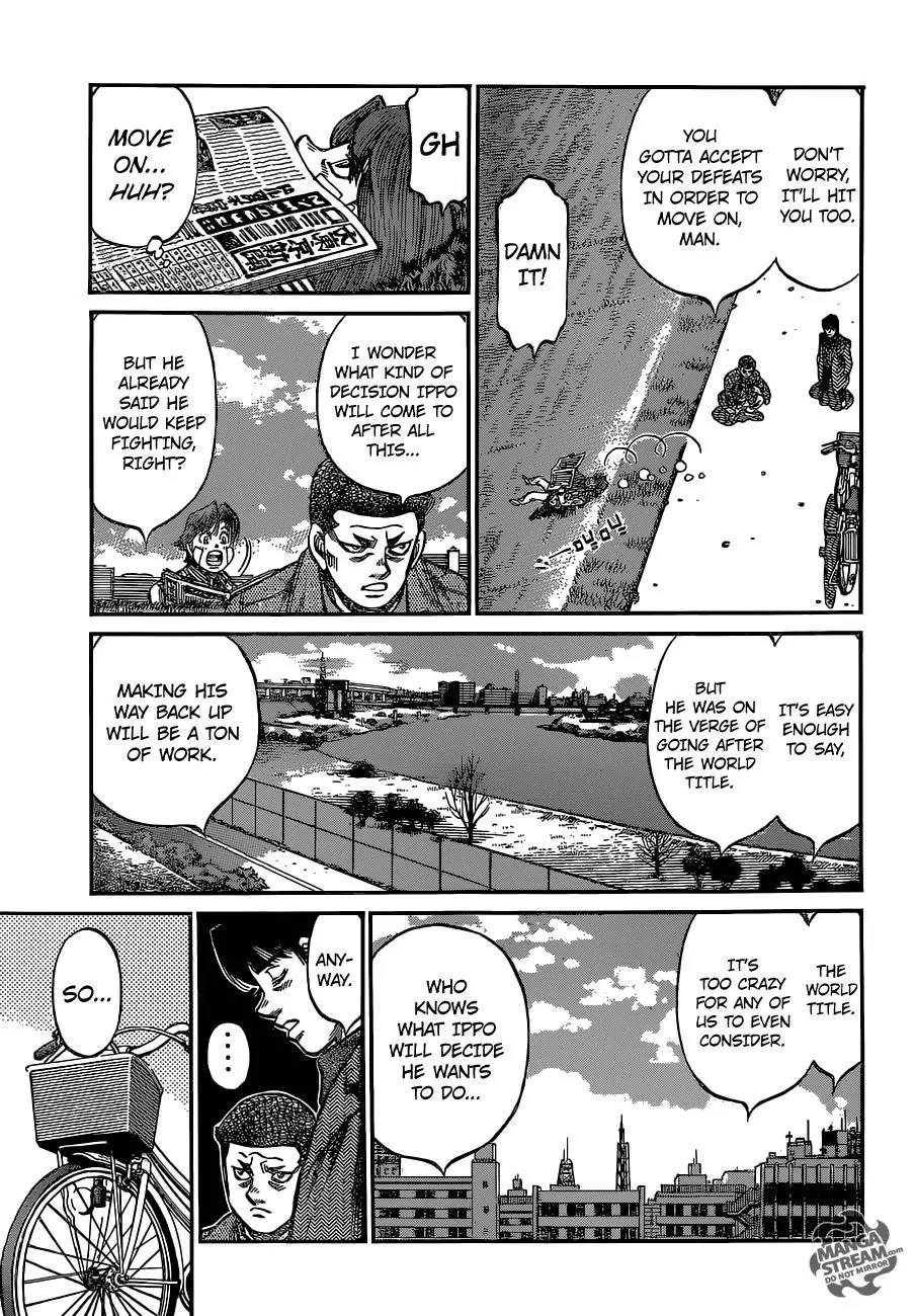 Hajime no Ippo Chapter 1075 page 4 - Chapter 1075 : Words of Resolve