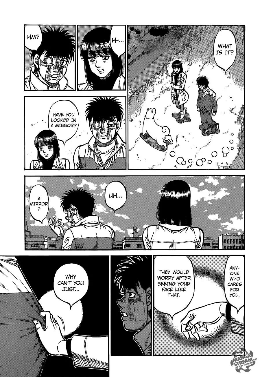 Hajime no Ippo Chapter 1075 page 8 - Chapter 1075 : Words of Resolve