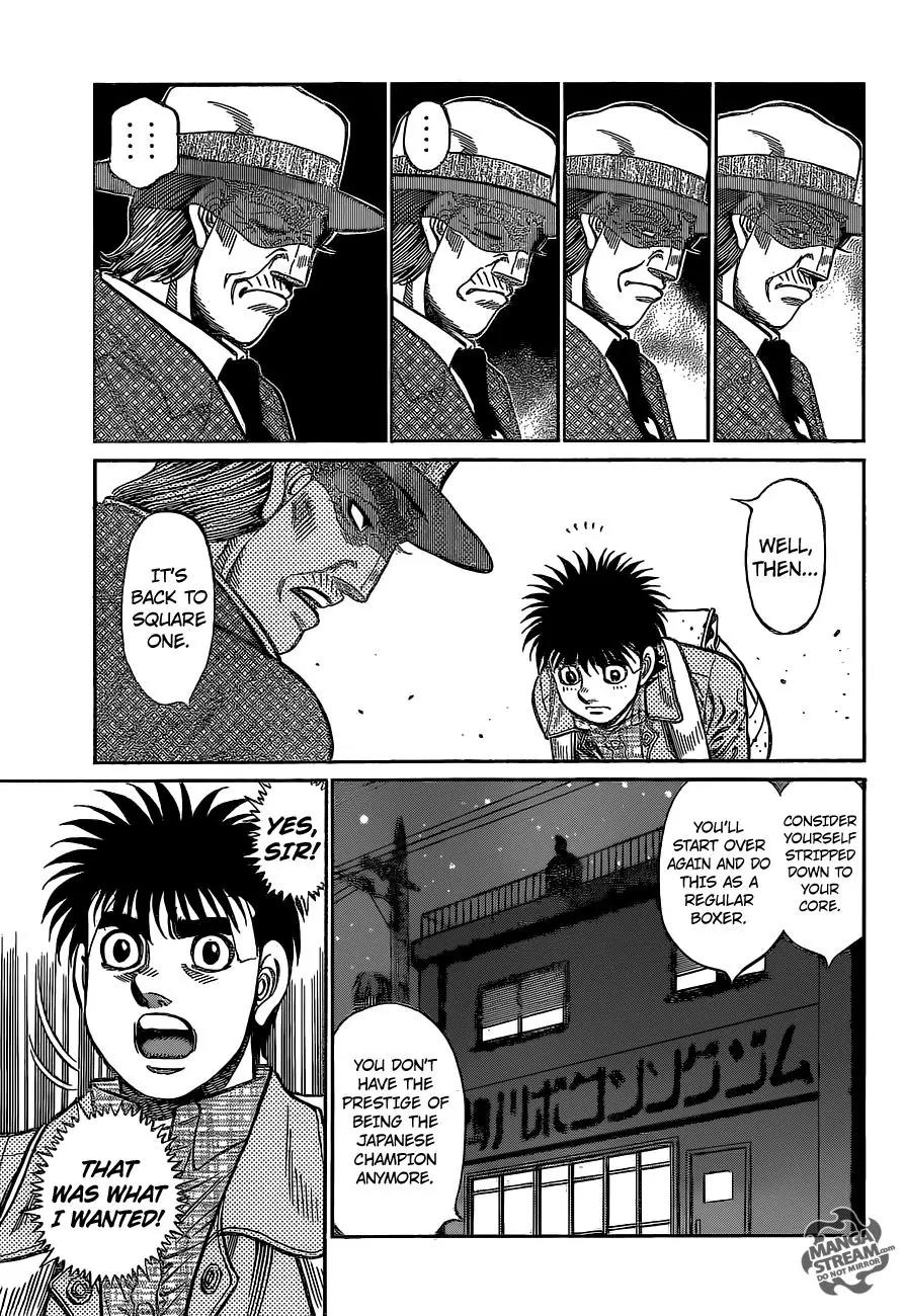 Hajime no Ippo Chapter 1077 page 14 - Chapter 1077 : Starting Over