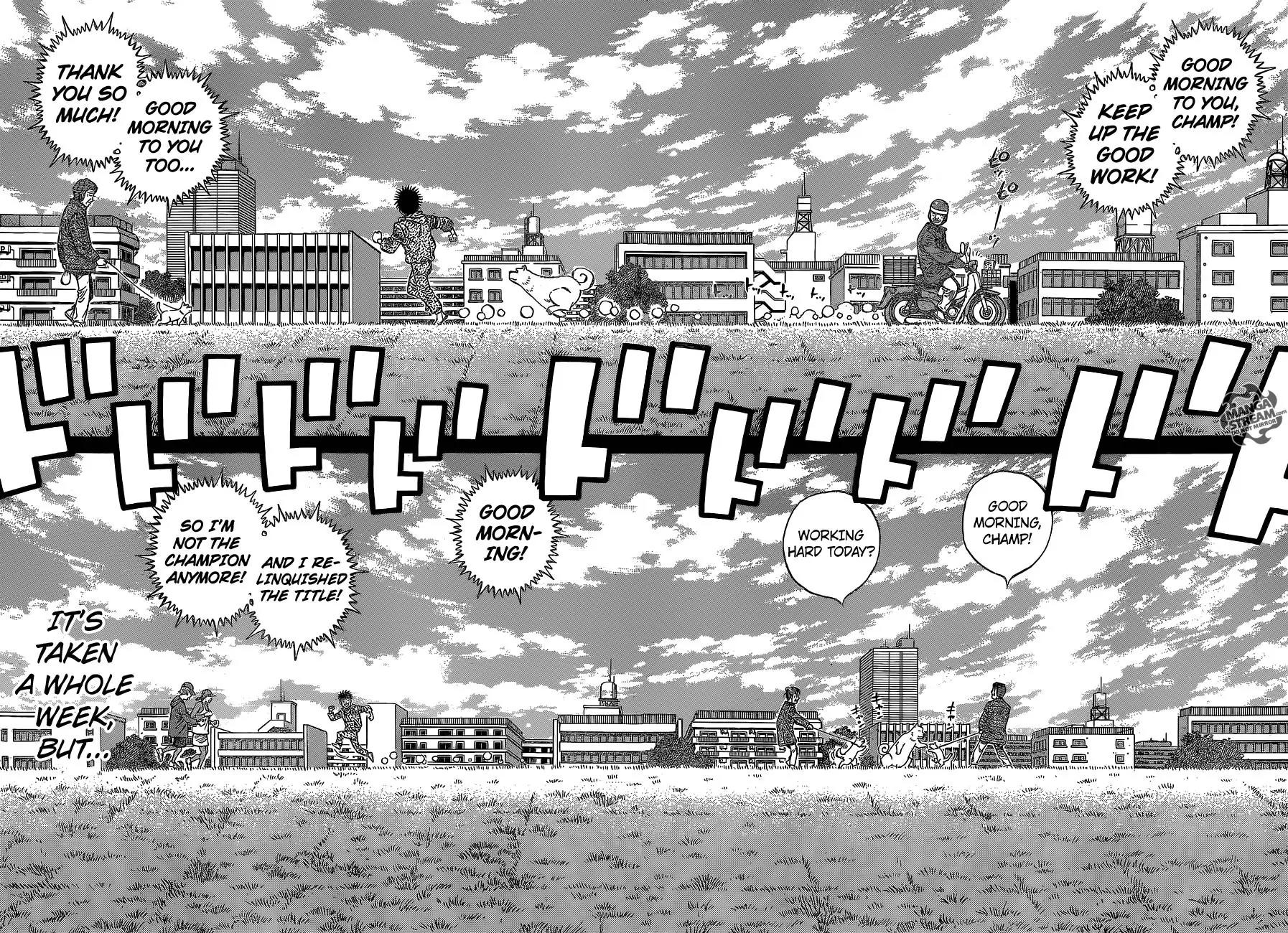Hajime no Ippo Chapter 1077 page 5 - Chapter 1077 : Starting Over