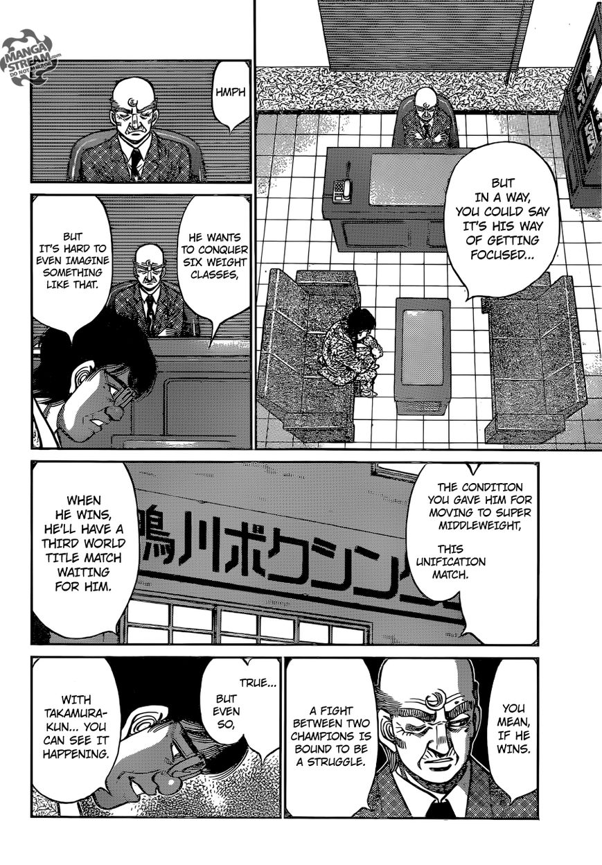 Hajime no Ippo Chapter 1078 page 10 - Chapter 1078 : Unseen Heights