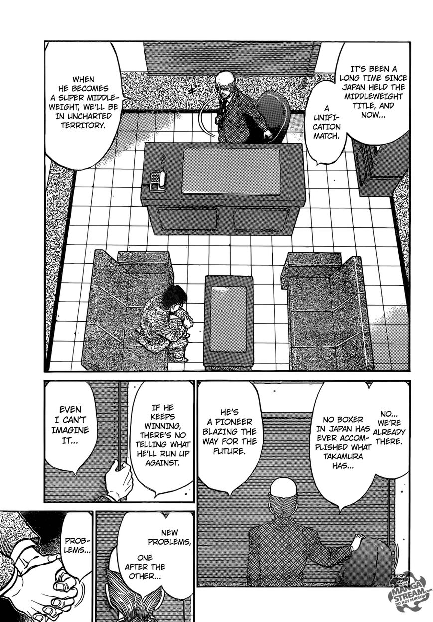 Hajime no Ippo Chapter 1078 page 11 - Chapter 1078 : Unseen Heights