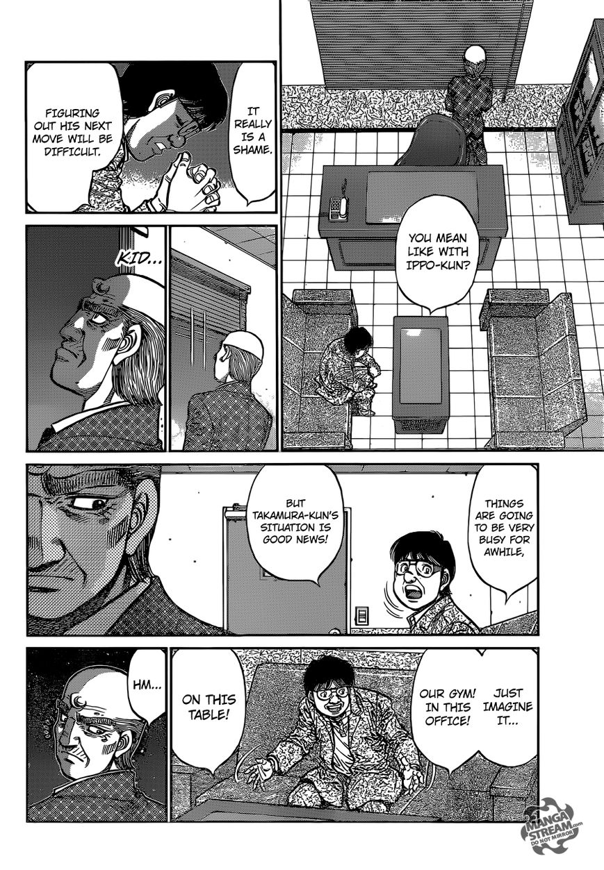 Hajime no Ippo Chapter 1078 page 12 - Chapter 1078 : Unseen Heights
