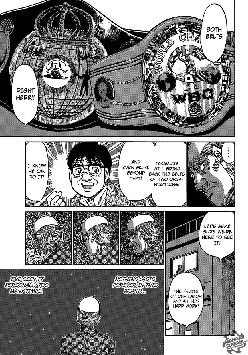 Hajime no Ippo Chapter 1078 page 13 - Chapter 1078 : Unseen Heights