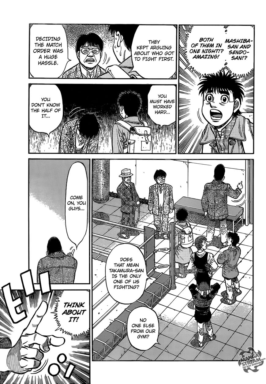 Hajime no Ippo Chapter 1078 page 5 - Chapter 1078 : Unseen Heights