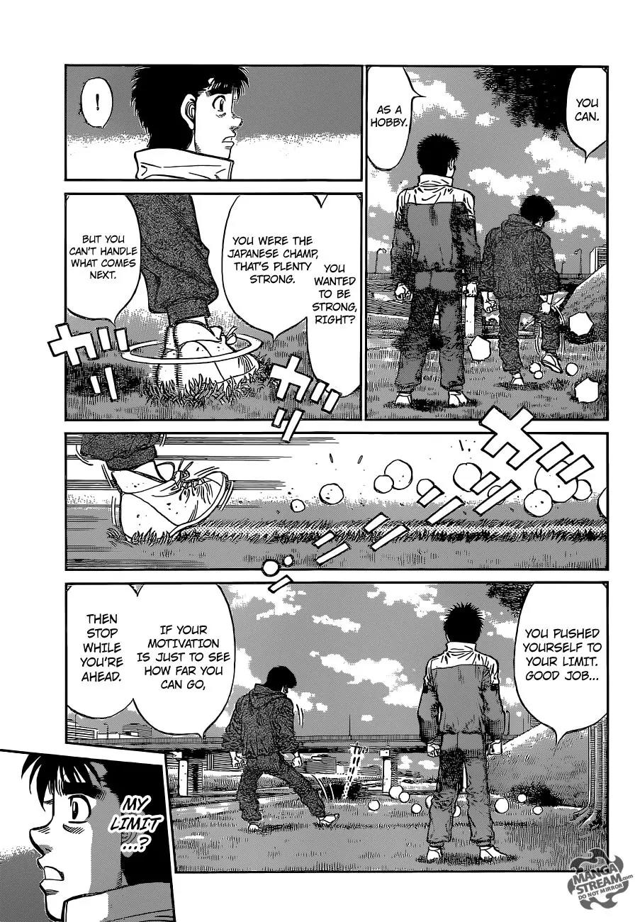 Hajime no Ippo Chapter 1079 page 10 - Chapter 1079 : Line