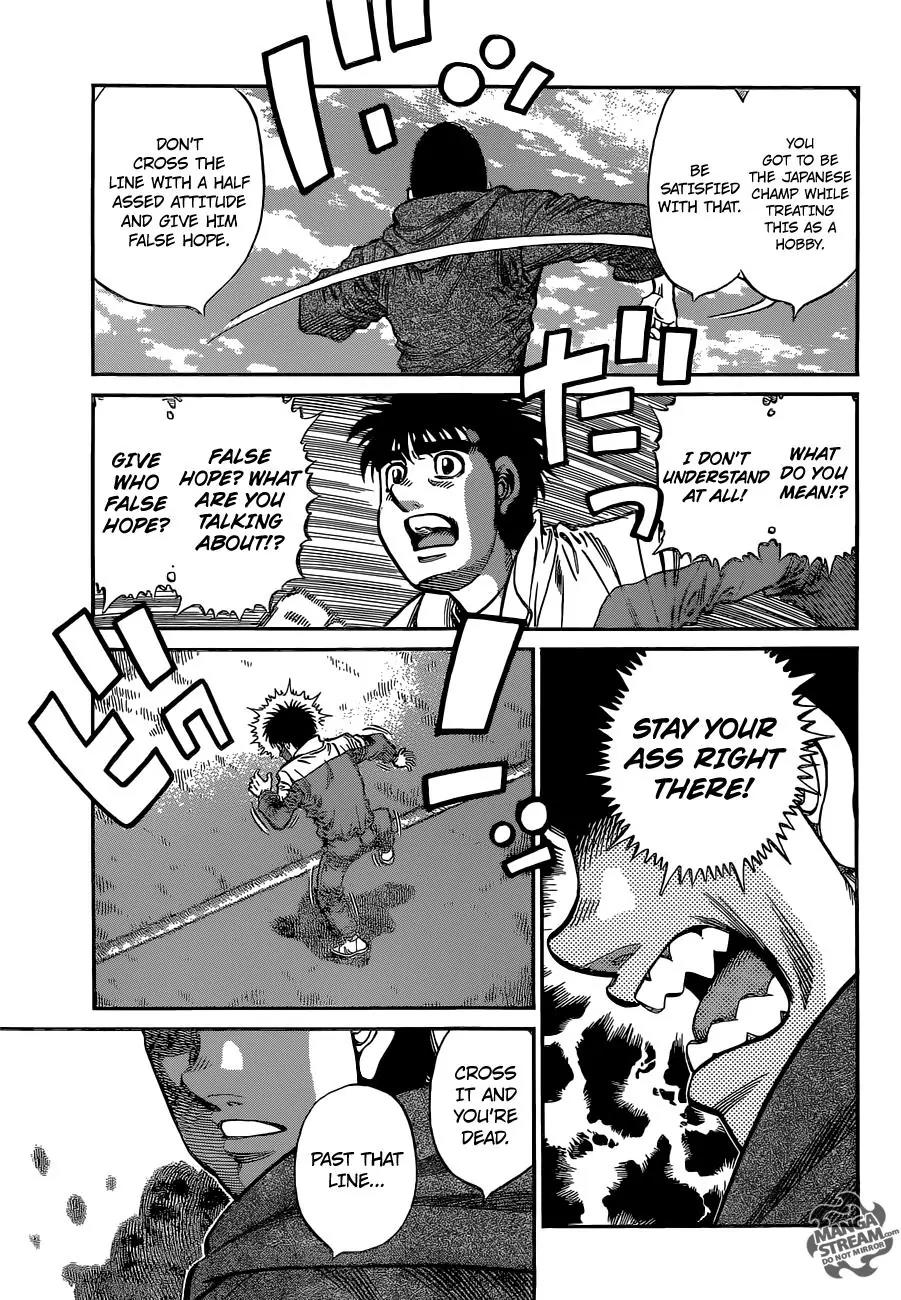 Hajime no Ippo Chapter 1079 page 12 - Chapter 1079 : Line