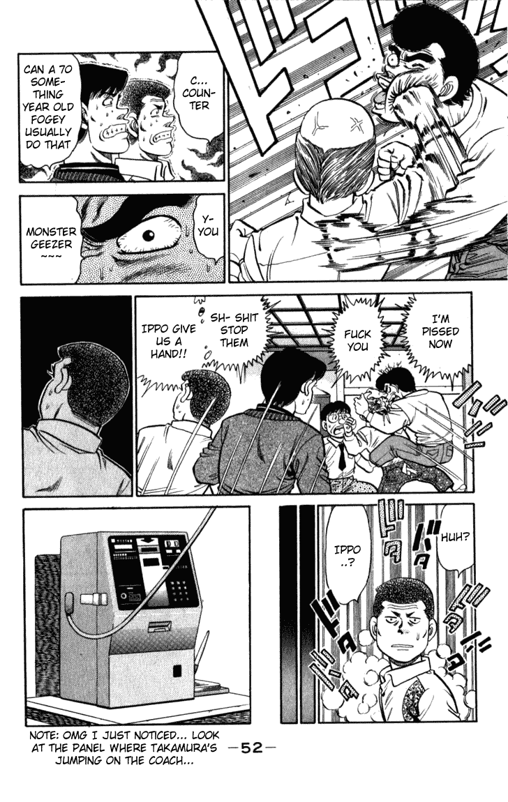 Hajime no Ippo Chapter 108.2 page 10 - Chapter 108 v2 : The Strange Celebration