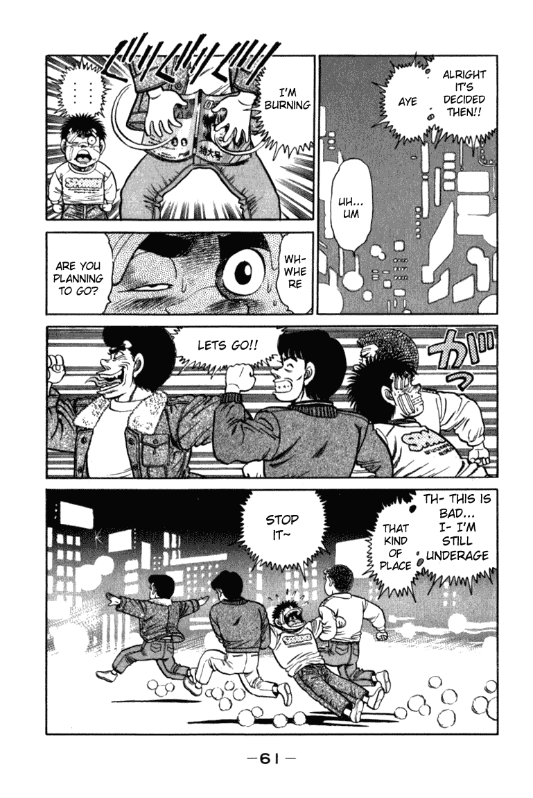 Hajime no Ippo Chapter 108.2 page 19 - Chapter 108 v2 : The Strange Celebration