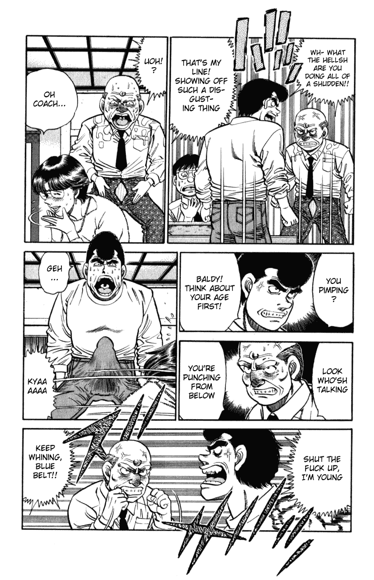 Hajime no Ippo Chapter 108.2 page 9 - Chapter 108 v2 : The Strange Celebration