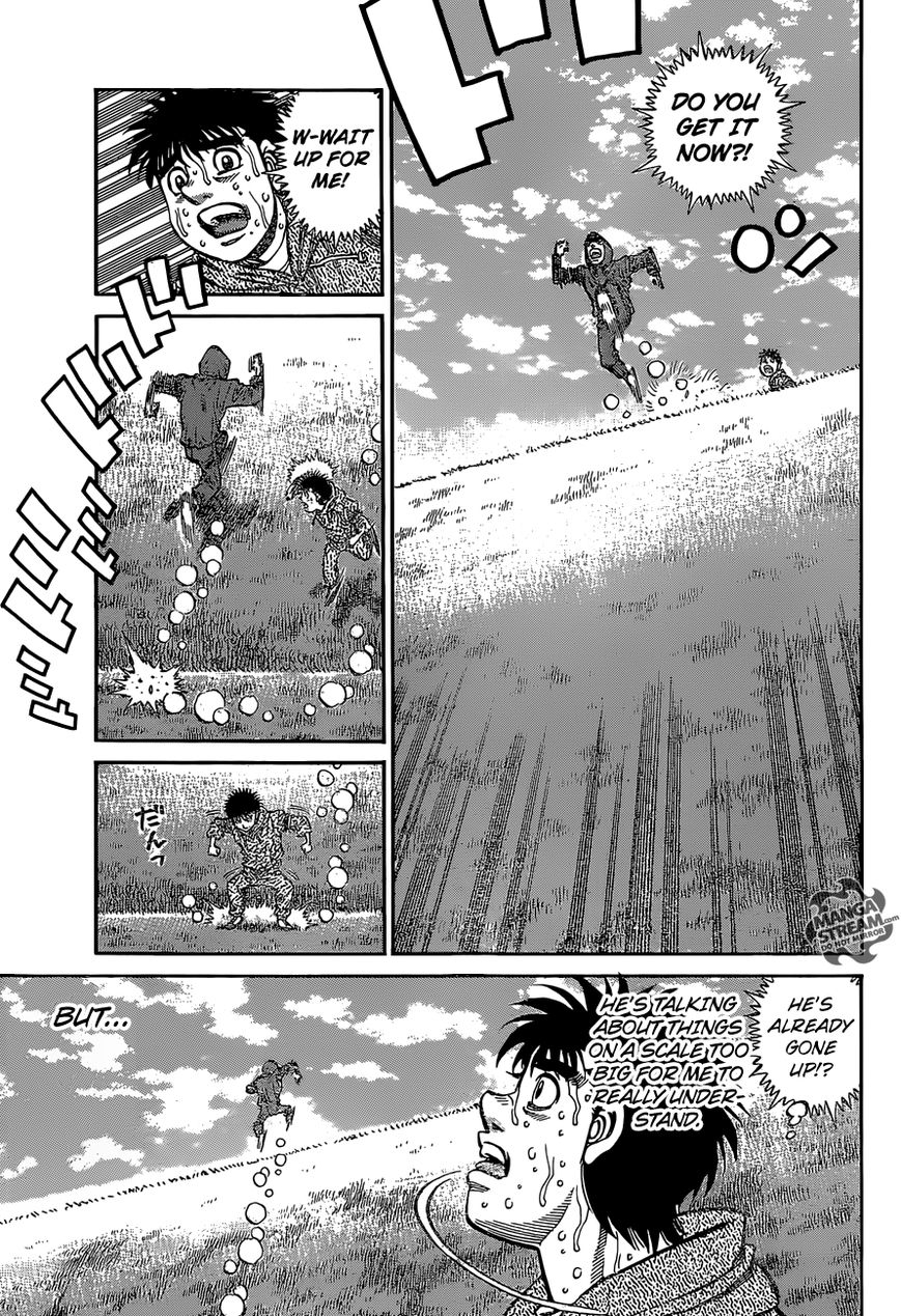 Hajime no Ippo Chapter 1080 page 10 - Chapter 1080 : No Time to Hesitate