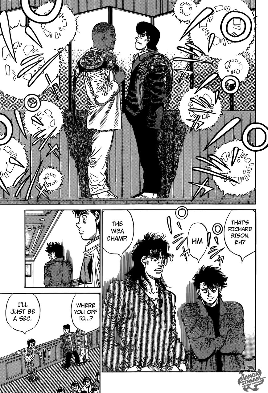 Hajime no Ippo Chapter 1080 page 17 - Chapter 1080 : No Time to Hesitate