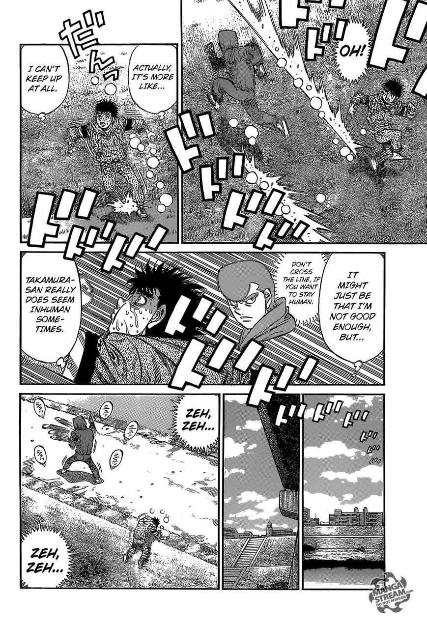 Hajime no Ippo Chapter 1080 page 5 - Chapter 1080 : No Time to Hesitate