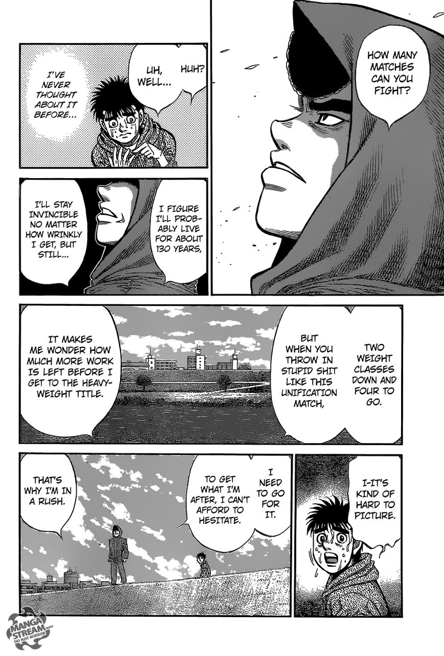 Hajime no Ippo Chapter 1080 page 9 - Chapter 1080 : No Time to Hesitate