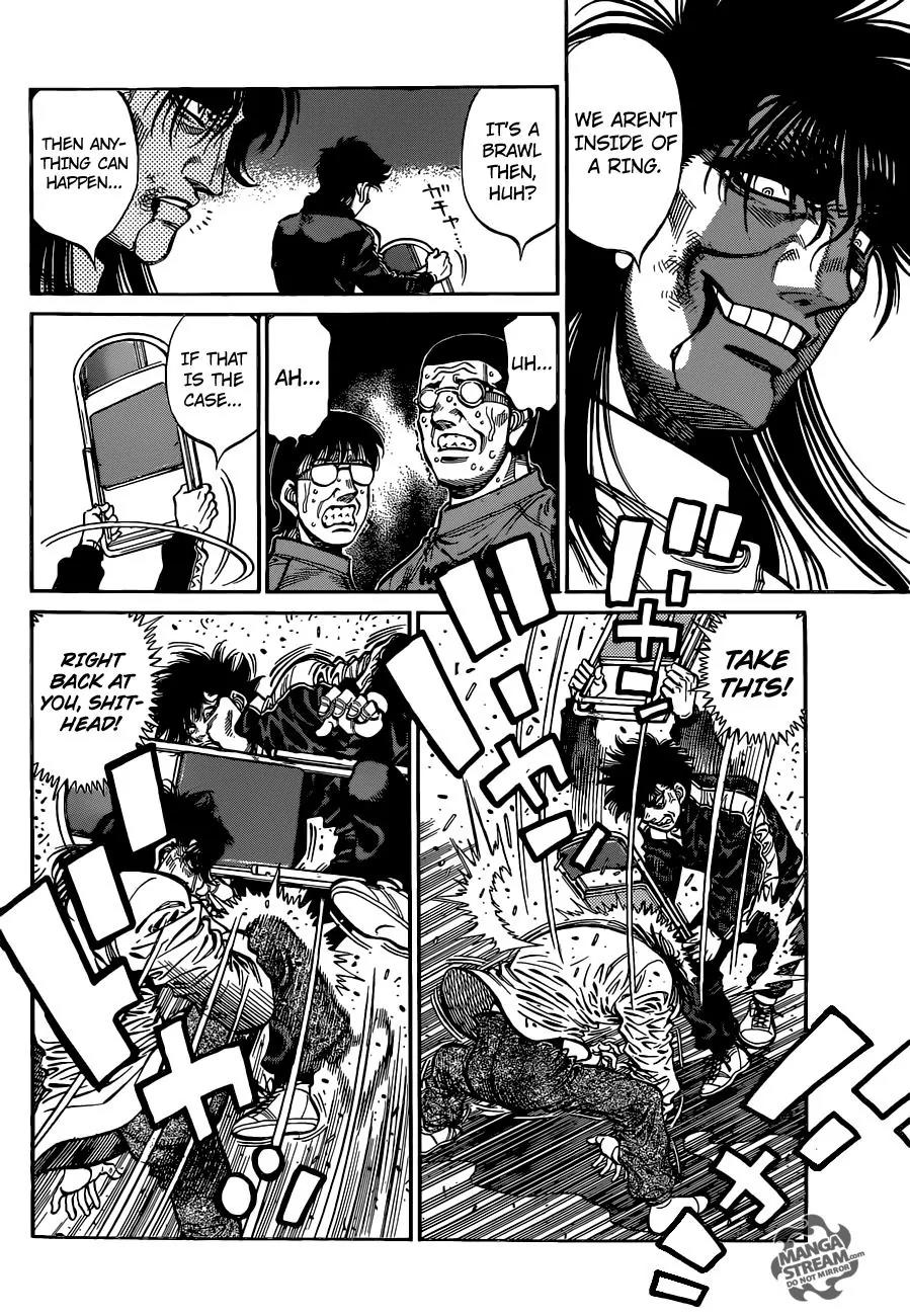 Hajime no Ippo Chapter 1081 page 10 - Chapter 1081 : A Tiger and a Grim Reaper Share a Room