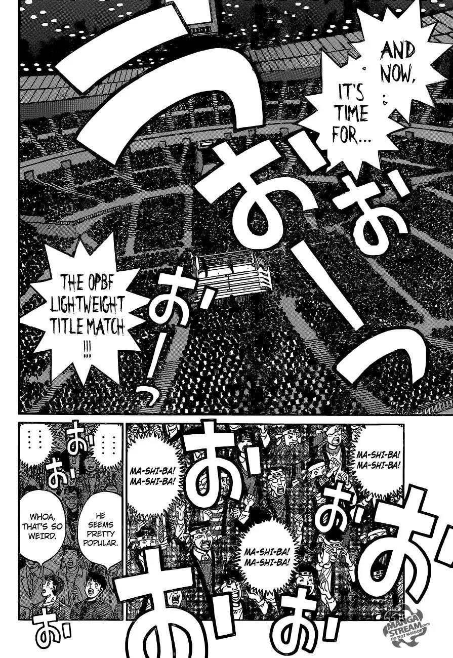 Hajime no Ippo Chapter 1081 page 12 - Chapter 1081 : A Tiger and a Grim Reaper Share a Room