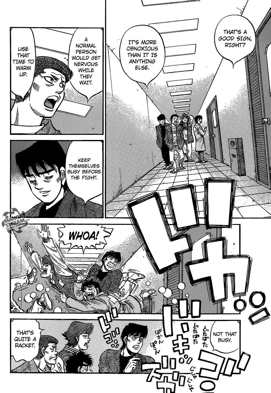 Hajime no Ippo Chapter 1081 page 6 - Chapter 1081 : A Tiger and a Grim Reaper Share a Room