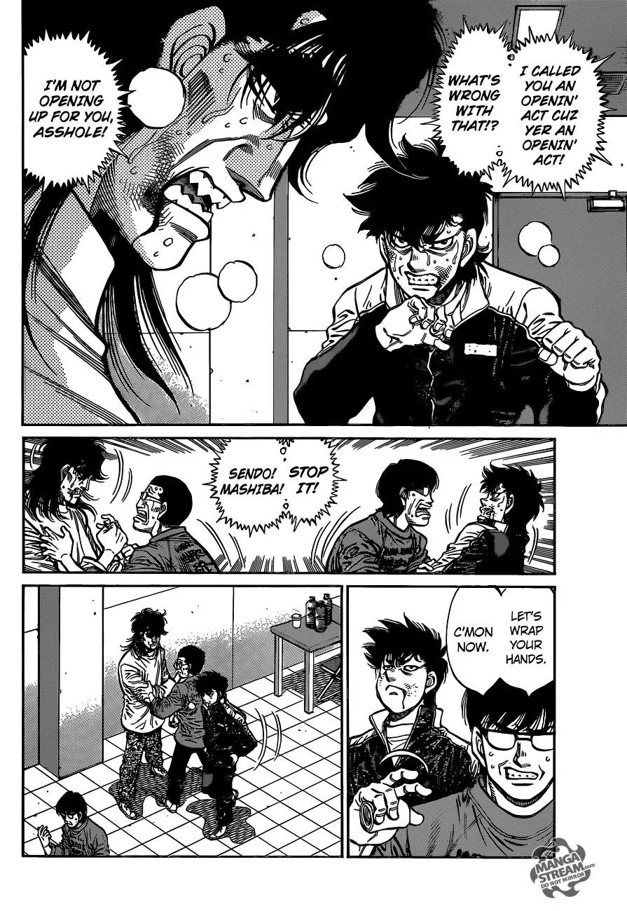 Hajime no Ippo Chapter 1081 page 8 - Chapter 1081 : A Tiger and a Grim Reaper Share a Room