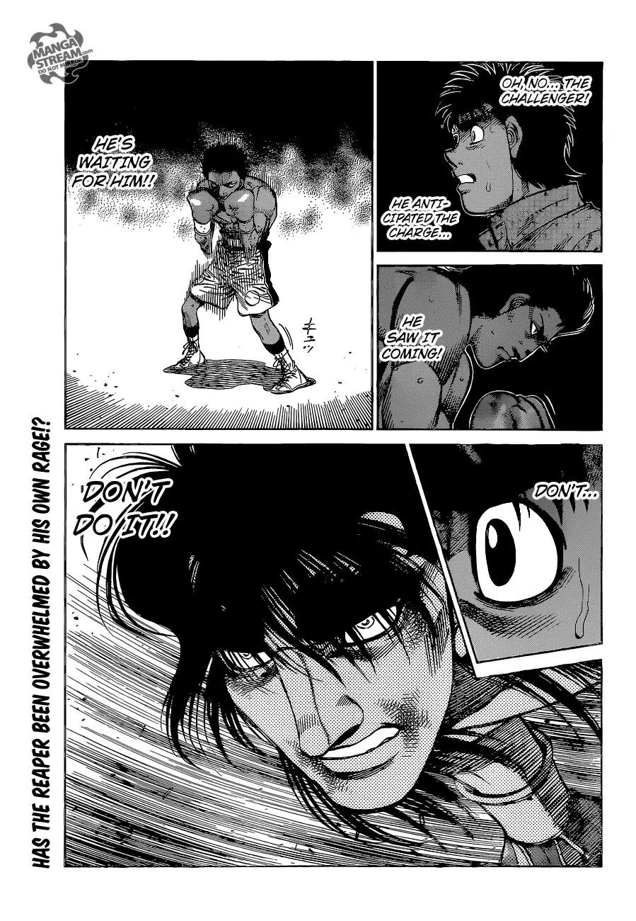 Hajime no Ippo Chapter 1082 page 17 - Chapter 1082 : Who is The Reaper's Enemy?