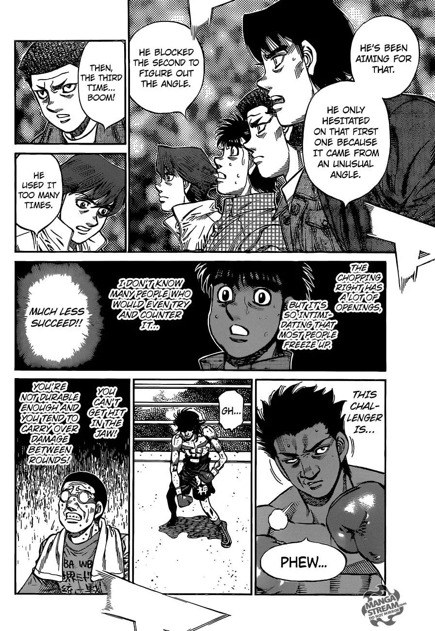 Hajime no Ippo Chapter 1083 page 11 - Chapter 1083 : The Grim Reaper Struggles