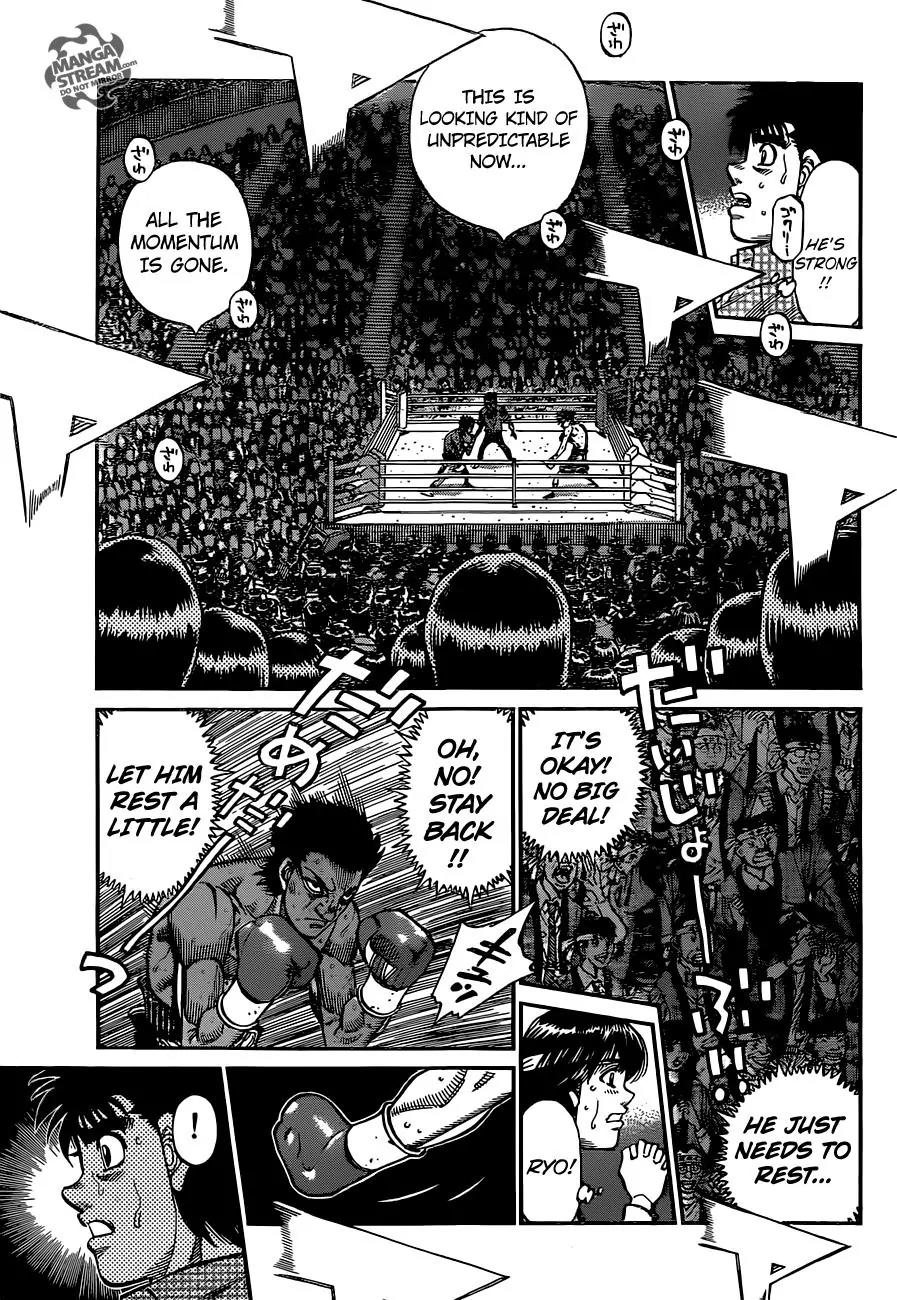 Hajime no Ippo Chapter 1083 page 12 - Chapter 1083 : The Grim Reaper Struggles