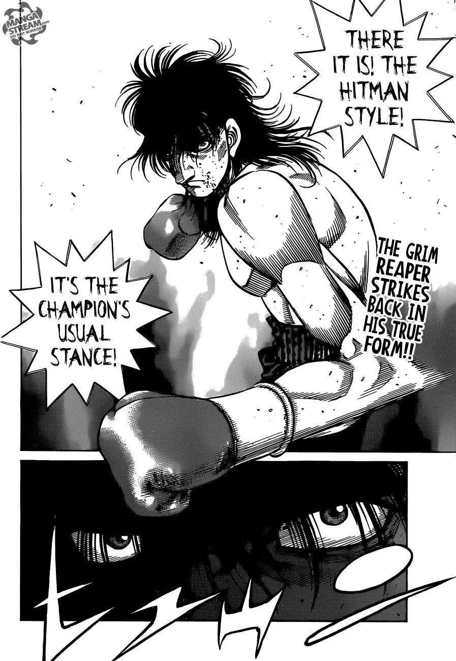 Hajime no Ippo Chapter 1083 page 13 - Chapter 1083 : The Grim Reaper Struggles