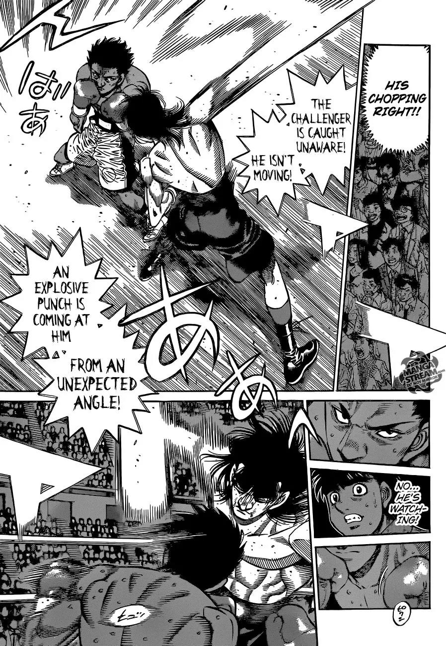 Hajime no Ippo Chapter 1083 page 4 - Chapter 1083 : The Grim Reaper Struggles