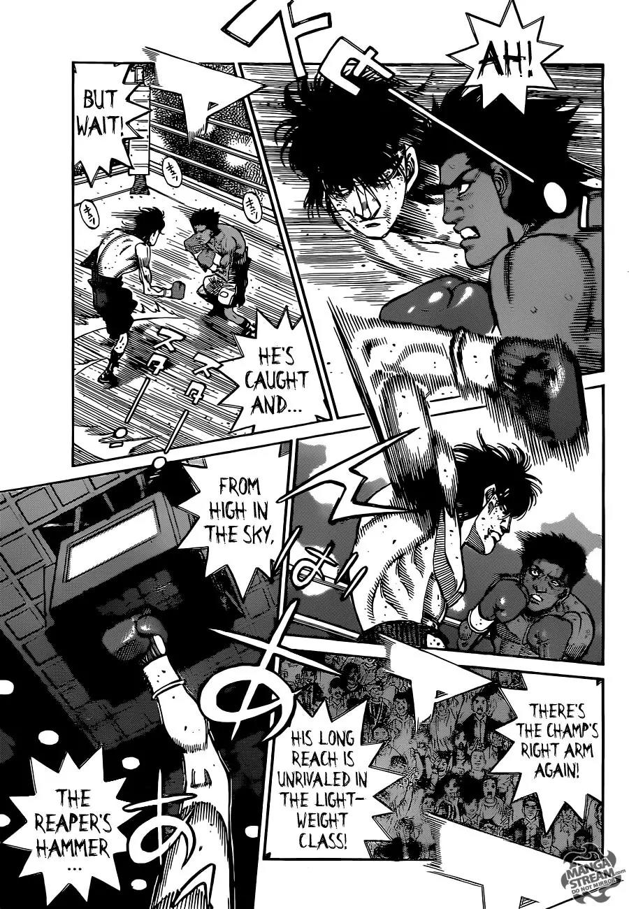 Hajime no Ippo Chapter 1083 page 6 - Chapter 1083 : The Grim Reaper Struggles