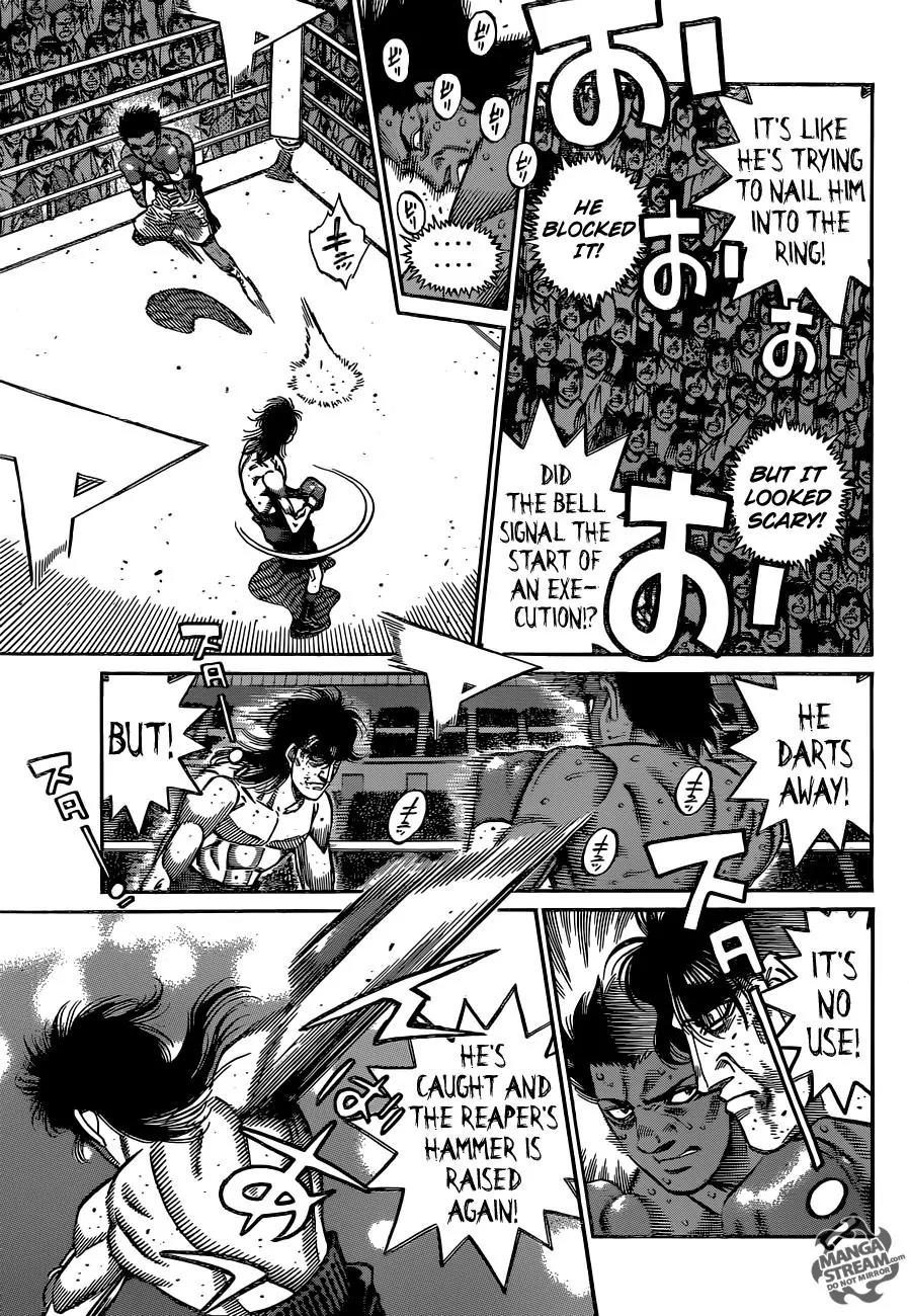 Hajime no Ippo Chapter 1083 page 8 - Chapter 1083 : The Grim Reaper Struggles