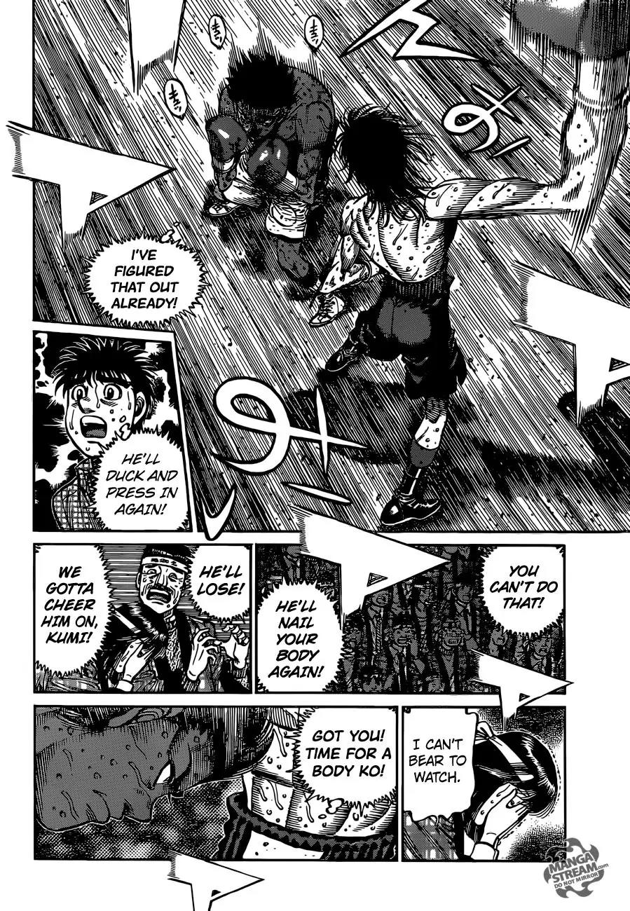 Hajime no Ippo Chapter 1084 page 12 - Chapter 1084 : Killing Spears
