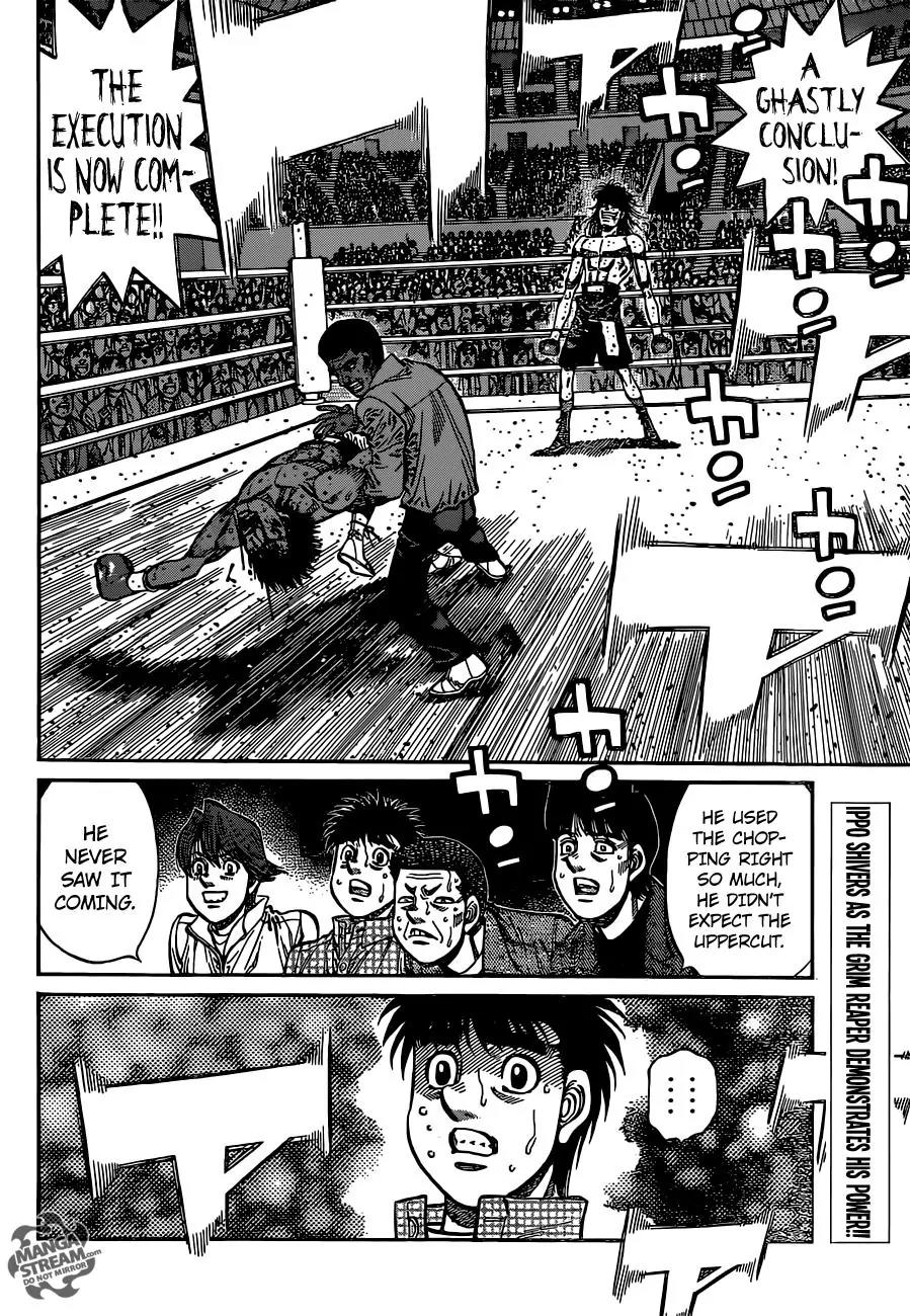 Hajime no Ippo Chapter 1084 page 18 - Chapter 1084 : Killing Spears