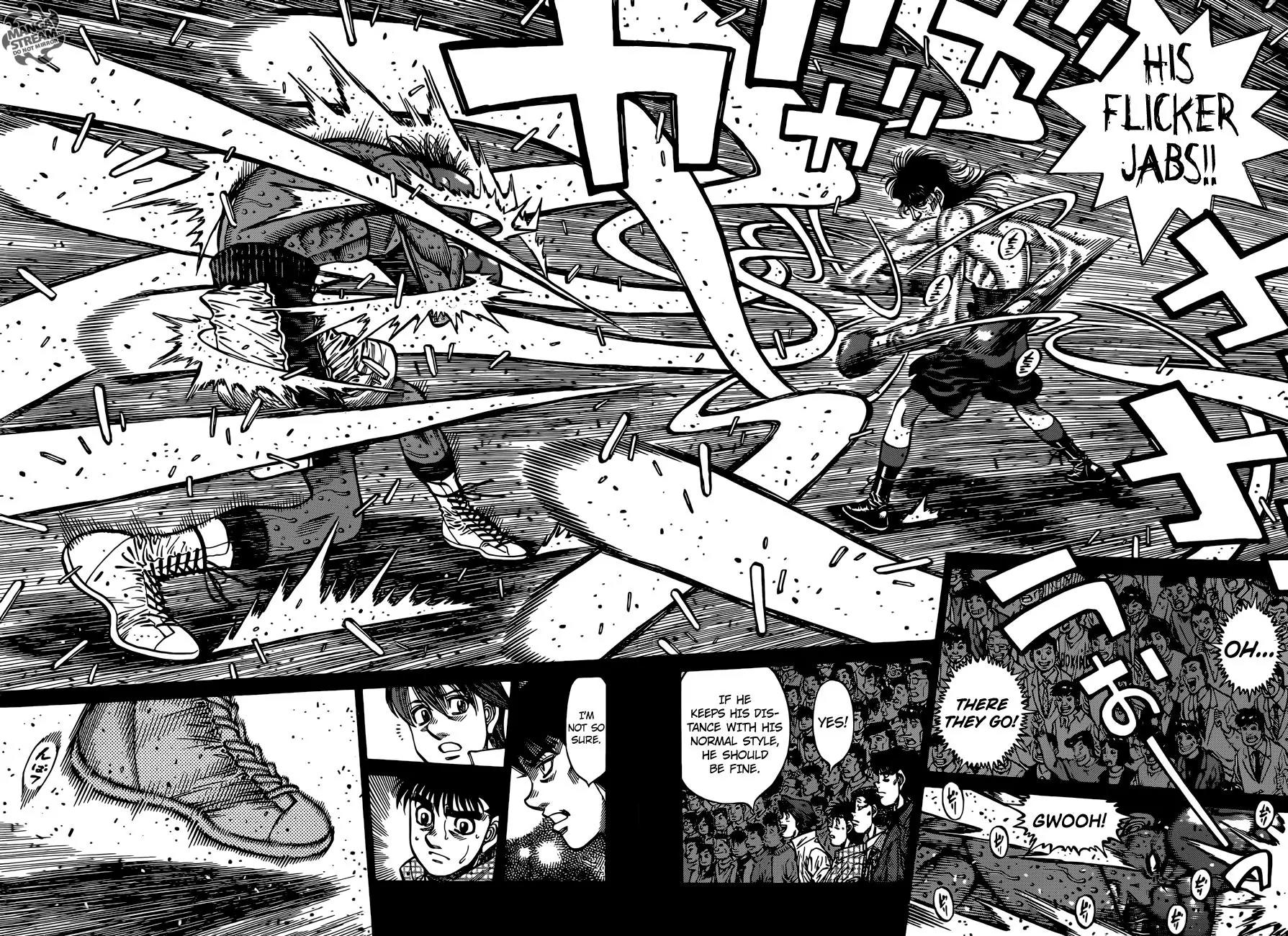 Hajime no Ippo Chapter 1084 page 3 - Chapter 1084 : Killing Spears