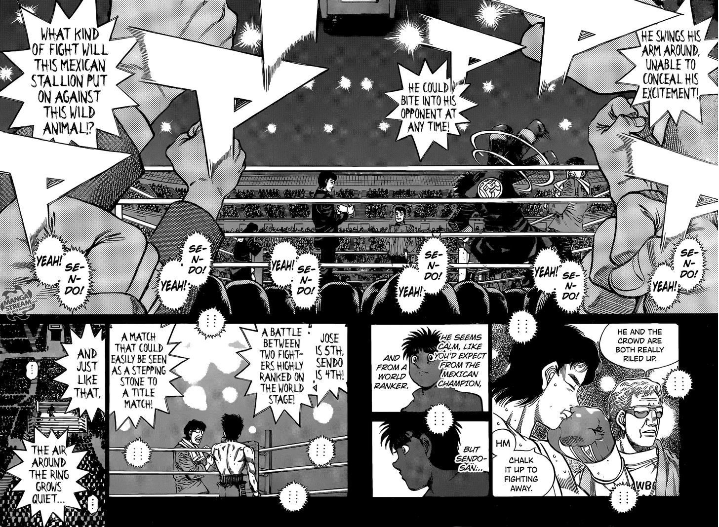 Hajime no Ippo Chapter 1085 page 14 - Chapter 1085 : The Next Turn